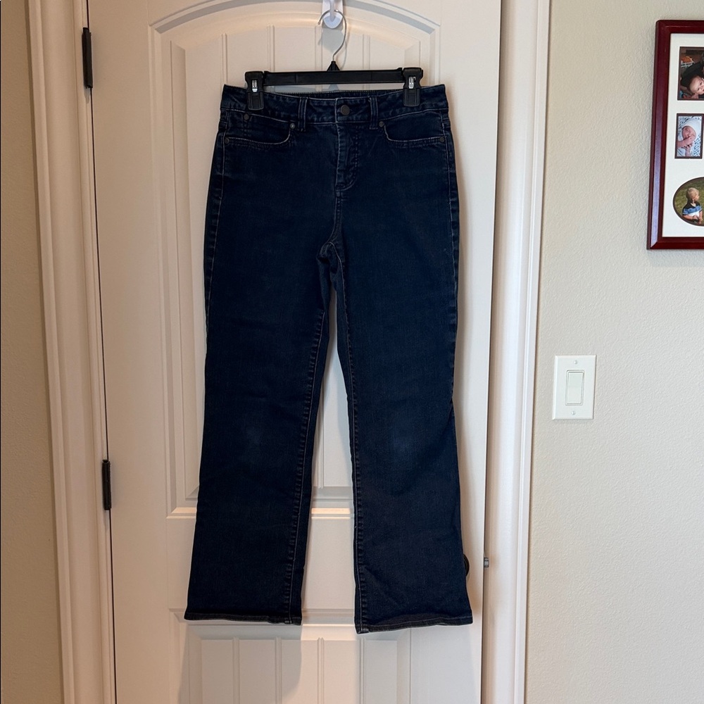 Talbots Dark Blue Flare Jeans